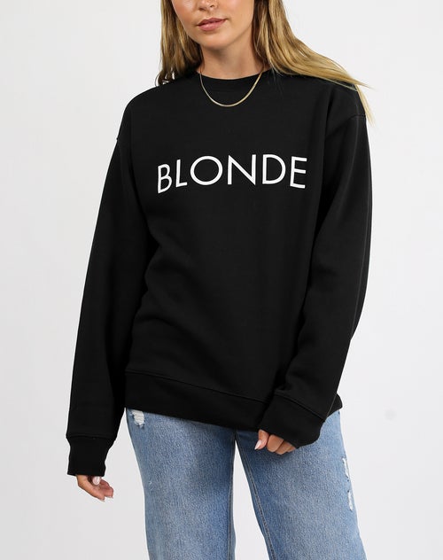 BRUNETTE THE LABEL CREW NECK